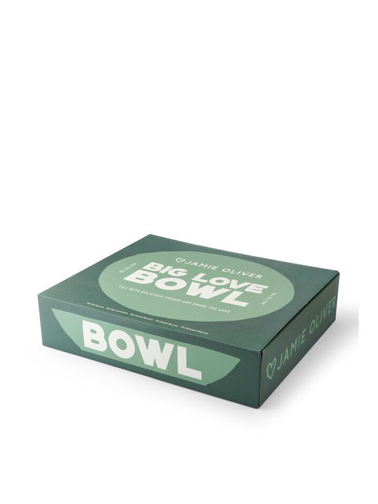 Jamie Oliver Σαλατιέρα Κεραμική Πράσινη 39x32x7cm