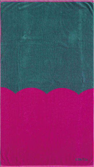Kentia Beach Towel Pareo Cotton Light Blue 80x160cm