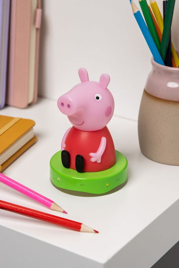 Paladone Kinder Dekorative Lampe Icons Peppa Pig Rosa 11x11x14εκ.