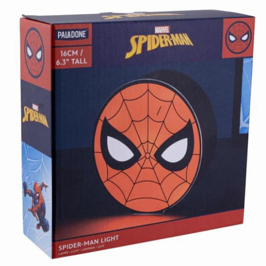 Paladone Lampă decorativă pentru copii Spider Man Roșu 15x15x15εκ.
