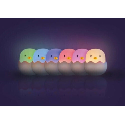 Mega Light Kinder Tischlampe Eggy Egg Rosa 11,8x10,4x10,4cm