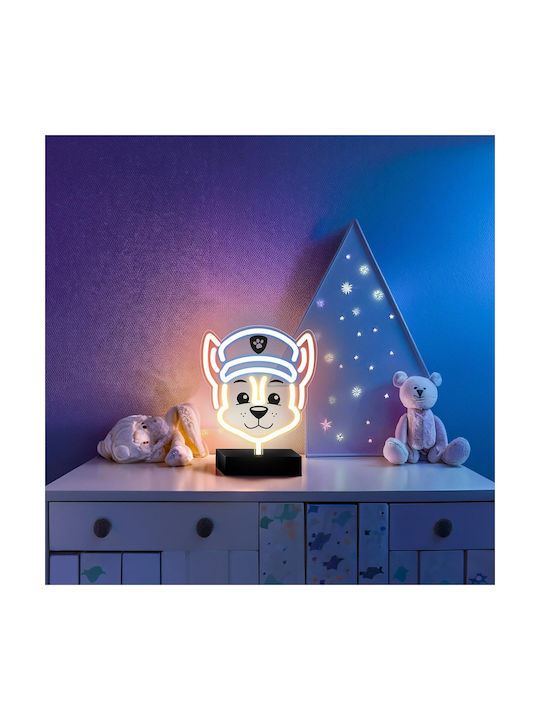 Неонова LED лампа на стойка Пес Патрул Чейс OW-120346