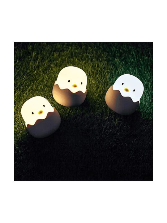 Mega Light Παιδικό Διακοσμητικό Φωτιστικό Eggy Egg Ροζ