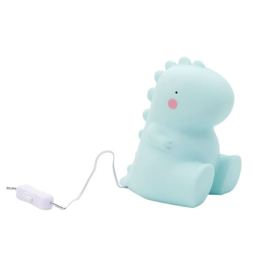 A Little Lovely Company LED Kinder Dekorative Lampe T-Rex Blau