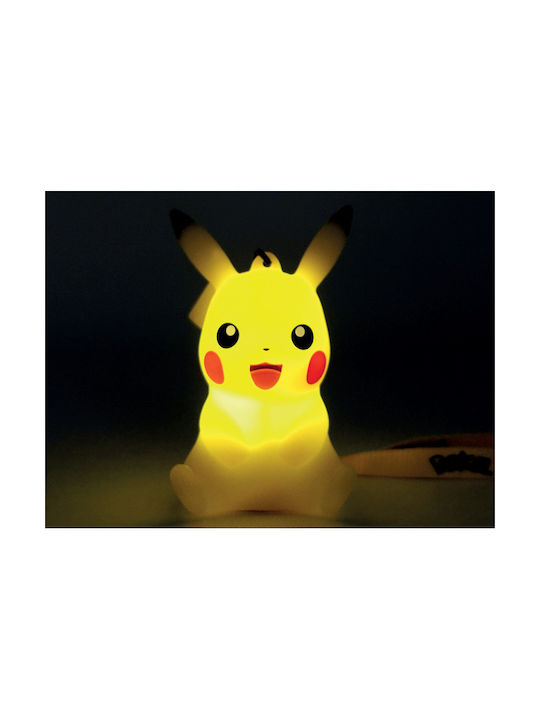Teknofun Παιδικό Διακοσμητικό Φωτιστικό Pikachu Κίτρινο