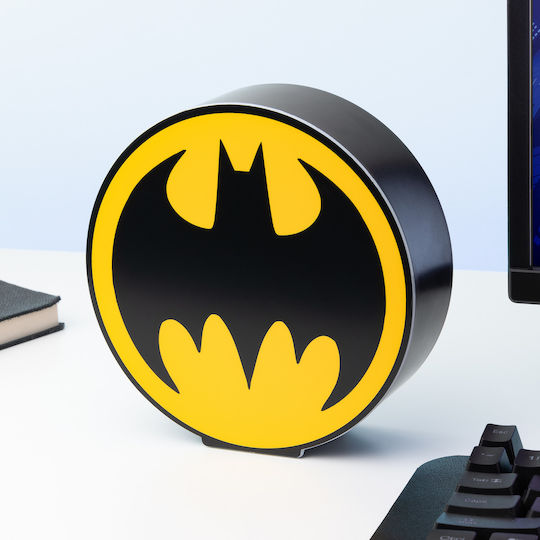 Paladone Lampă decorativă pentru copii Batman Galben 16εκ.