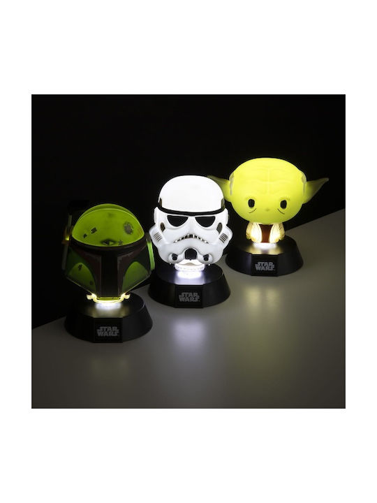 Paladone Детско Декоративно Осветление Boba Fett Icon Light Зелен 10εκ.