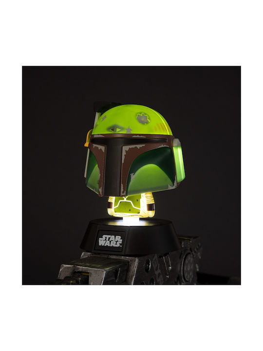 Paladone Детско Декоративно Осветление Boba Fett Icon Light Зелен 10εκ.