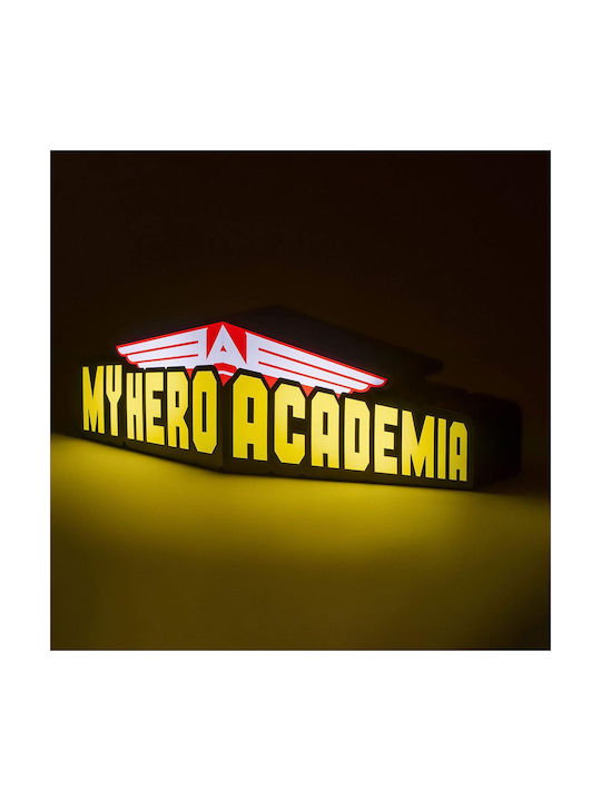 Paladone Детско Декоративно Осветление My Hero Academia Черен 30x10см