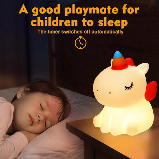 Arrango Led Kids Decorative Lamp White 14x13cm