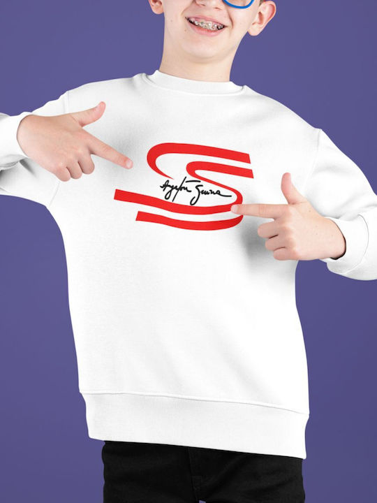 Fleece Παιδικό Φούτερ White