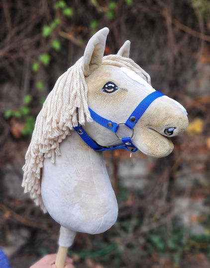 Hobby Horse Großes Premium Steckenpferd Cremello A3