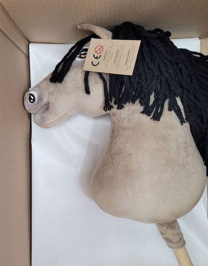 Hobby Horse Голям Премиум Кон на Пръчка Кестен A3
