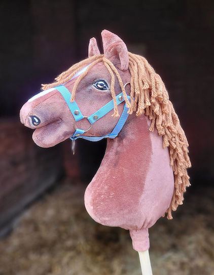 Hobby Horse Groß Premium Stockpferd Dunkel Kastanie A3