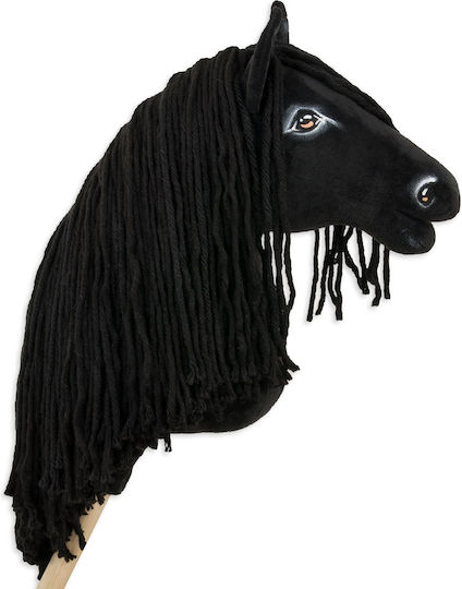 Hobby Horse Large Premium Stick Horse Friesian Horse Mane A3