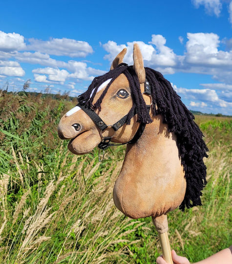 Голяма Премиум Пръчка Кон Hobby Horse Елен Цвят A3
