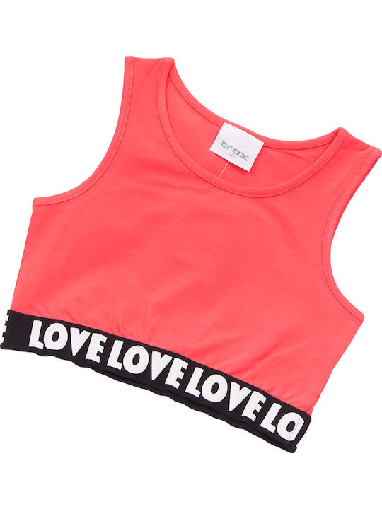 Kids' Set with Shorts Summer 3pcs Coral