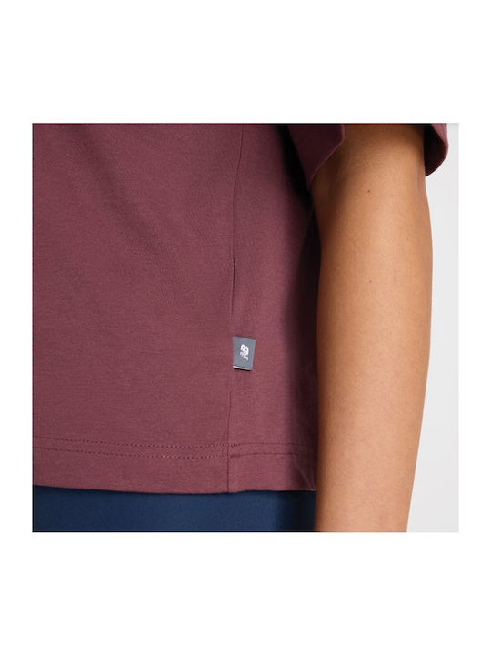 Women's T-shirt Burgundy