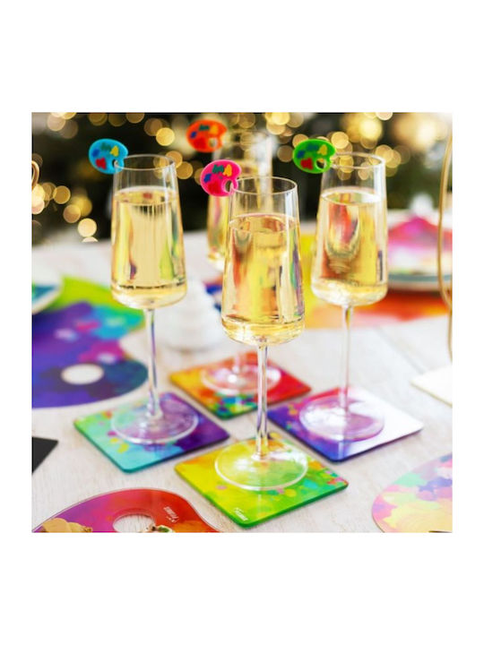 Pylones Set Christmas Glasses Glass 6pcs