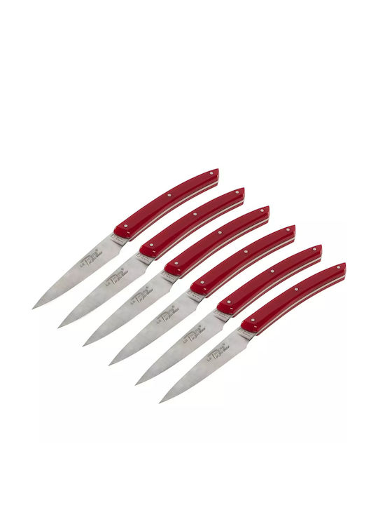 Laguiole Jean Dubost Steak Knives Made of Stainless Steel 6 Pieces