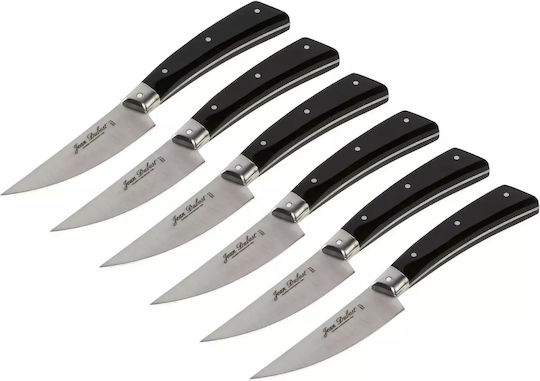 Laguiole Μαχαίρια Steak από Ανοξείδωτο Ατσάλι 10cm 6τμχ