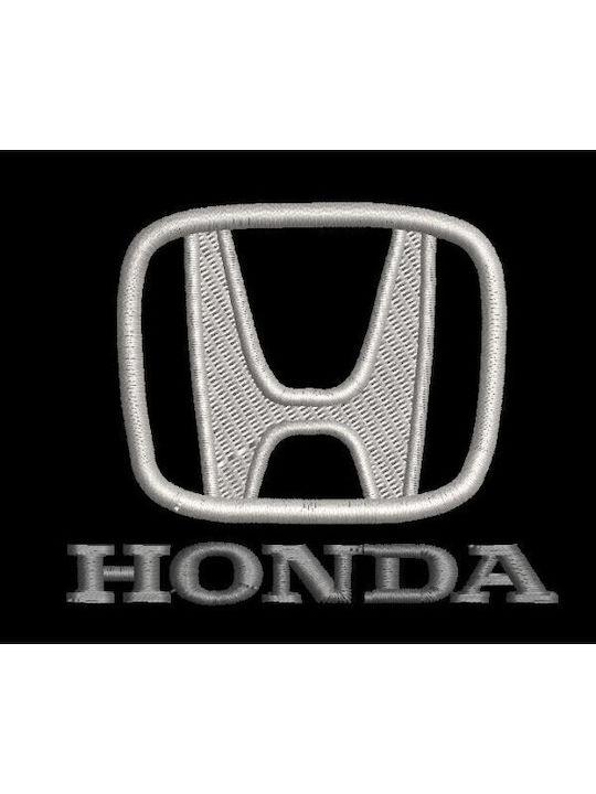 Honda Auto Embroidered Unisex Zaketă Futer cu Glugă Takeposition Negru