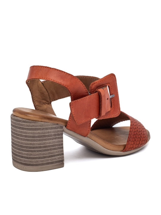 Leather Sandals Anatomic Brown