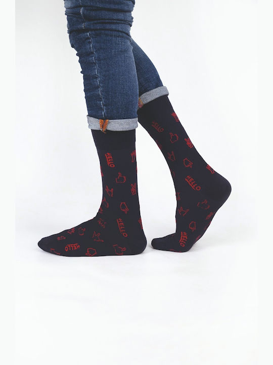 Soma Socks Bărbați Șosete Dark Blue 1Pachet
