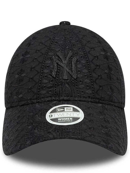 Γυναικείο New York Yankees Womens Mlb Broderie Black 9twenty Adjustable Cap
