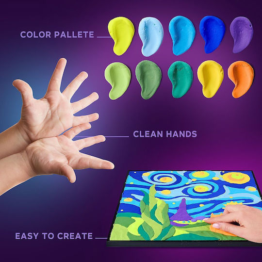 Diy Δημιουργικό Σετ Ζωγραφικής 3d Πηλό Μικρός Πρίγκιπας Έναστρος Ουρανός