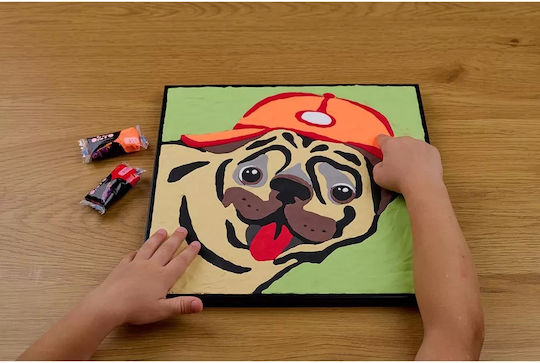 Diy Set Creativ De Pictură 3d Argilă Căţel Pug