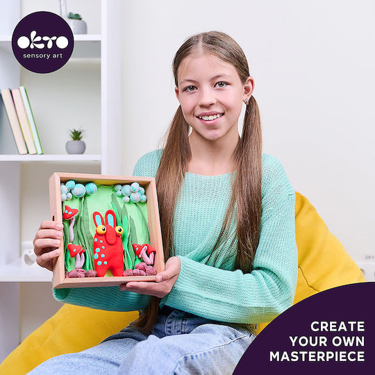 Diy Δημιουργικό Σετ Κατασκευής Πηλό Wood & Craft Little Worlds Μαμά Τρολ