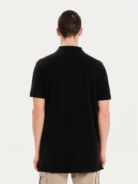 Polo T-Shirt Schwarz