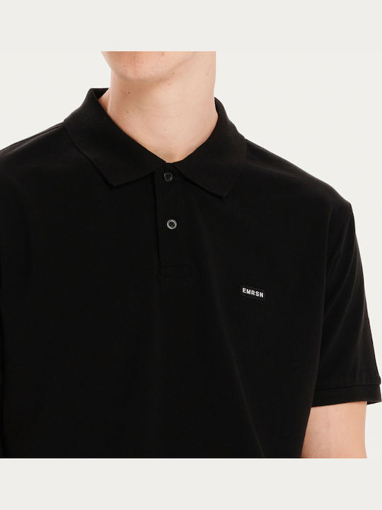 Polo T-Shirt Schwarz