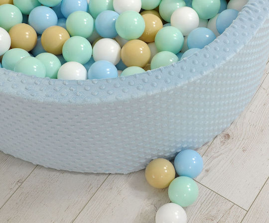 Bobono Trockene Pool Minky H-30 Cm 300 Bälle Misty Blau