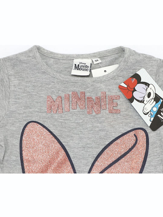 Kids' Set with Leggings Summer 2pcs Gray