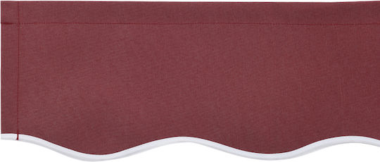 vidaXL Material pentru copertină Burgundy 2x3m