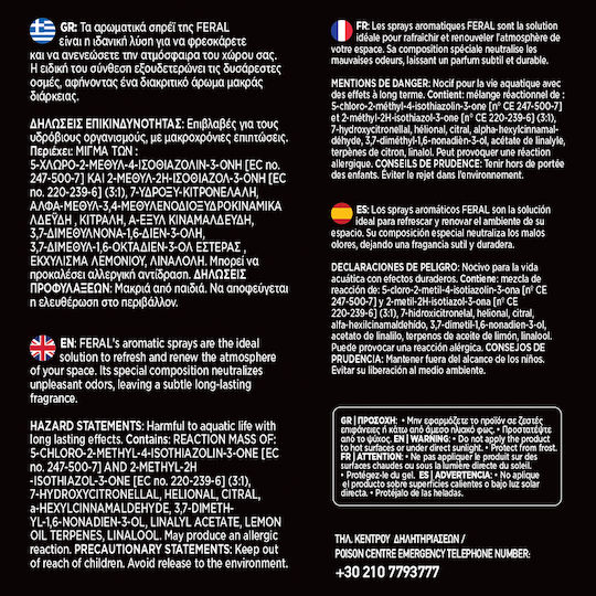 Feral Detailing Pro Cleaner Spray Car Windows 750ml