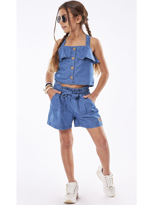 Kids' Set with Shorts Summer 2pcs Blue