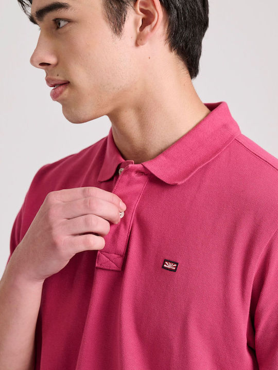 Polo Short Sleeve Blouse Rose