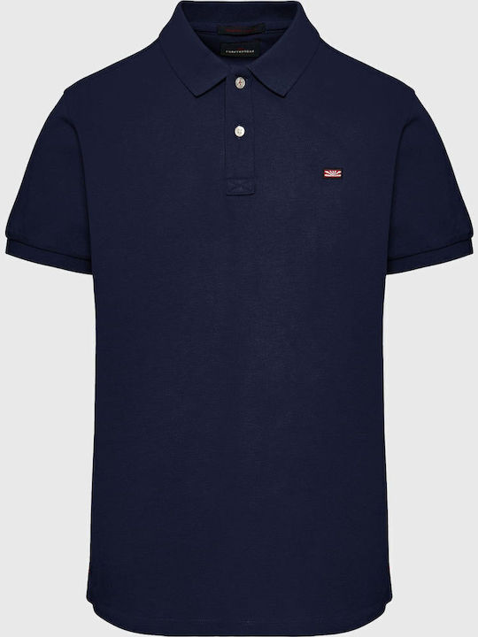 Polo Short Sleeve Blouse Navy