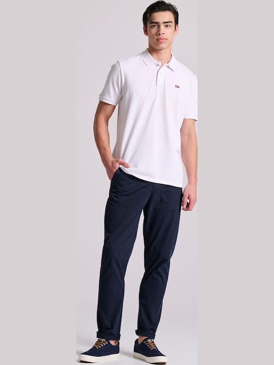 Polo Short Sleeve Blouse White