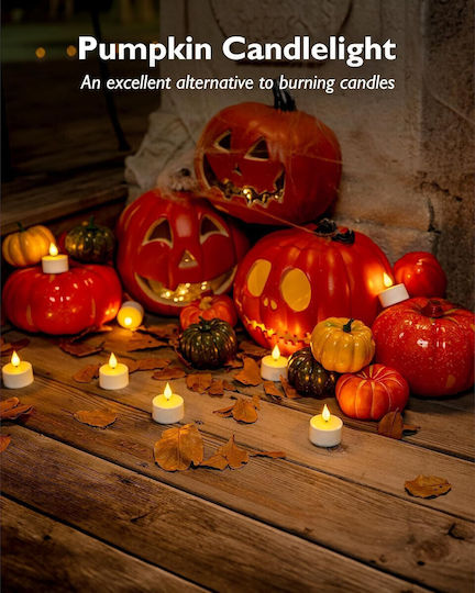 Lighting Set 12 LED Warm White Tealight