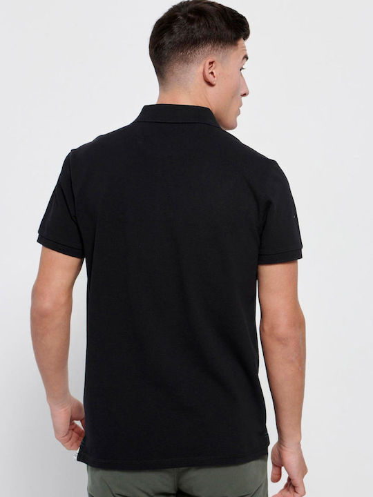 Polo Short Sleeve Blouse Black