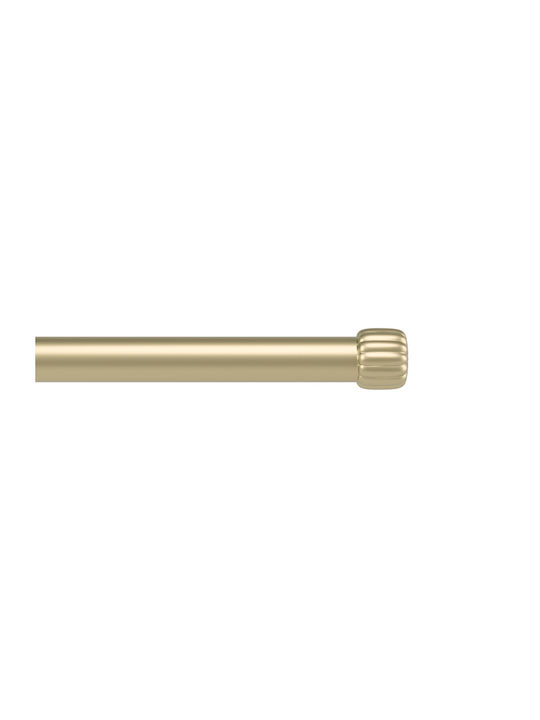 Umbra Extendable Metallic Curtain Pole Cleo Single Φ2.5mm 91-168cm Gold