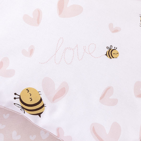 Kocoon Baby Quilt Baumwolle Weiß 110x150cm