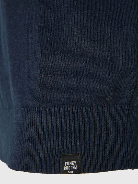Long Sleeve Blue Sweater