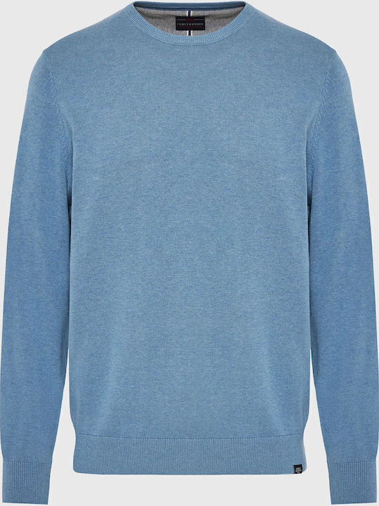 Long Sleeve Sweater Blue Light