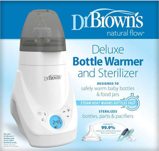 Dr. Brown's Încălzitor Digital Pentru Biberoane Cu Funcție De Sterilizare Maro