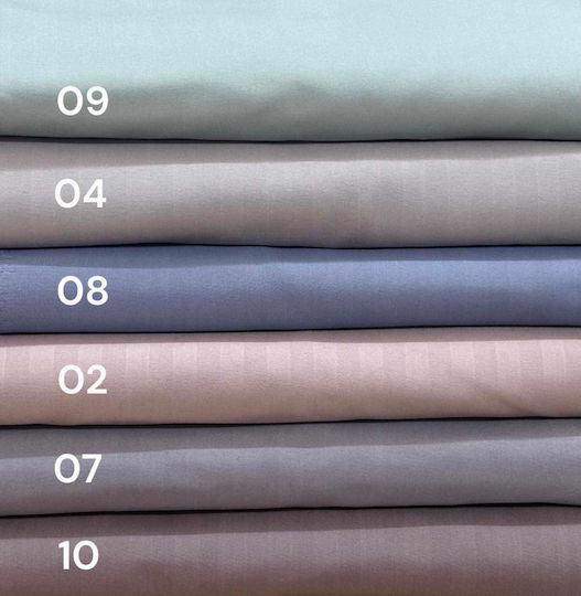 Linea Home Sheet King Size with Elastic 180x200+25cm. Soft White